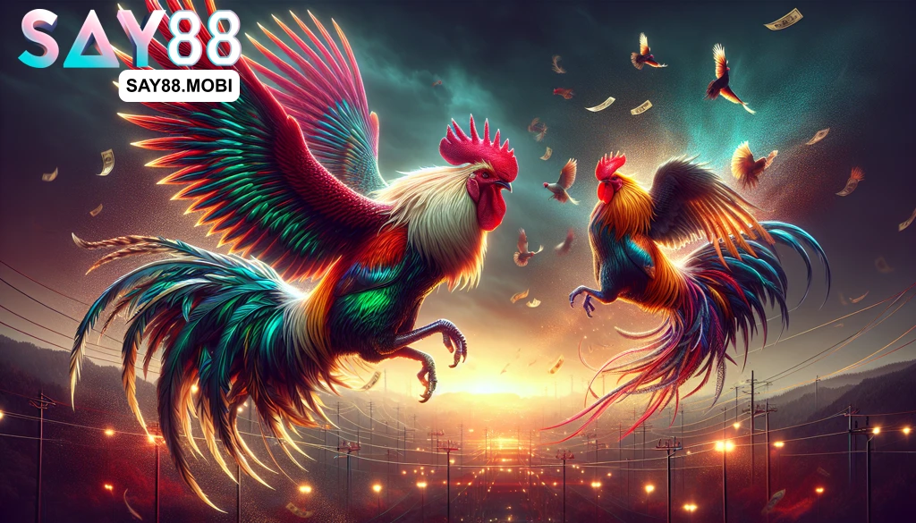 Sảnh cược đá gà SAY88 tận hưởng cùng chiến kê